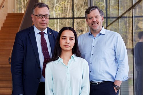 Anders Brolin, Zahra Baneen och Daniel Söderberg.